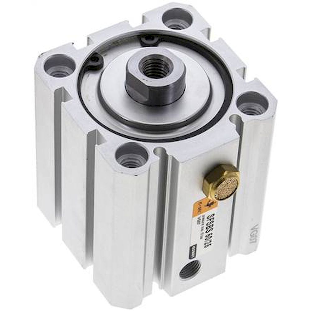 EMC SFSBS 50/25. ISO 21287-Zylinder, einfachw., Kolben 50mm, Hub 25mm