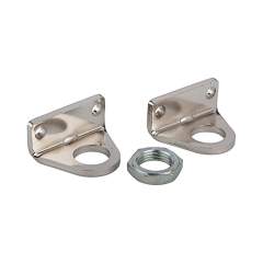 Riegler 115804.Foot fastening »LB« for round cylinder, for piston Ø 8-10