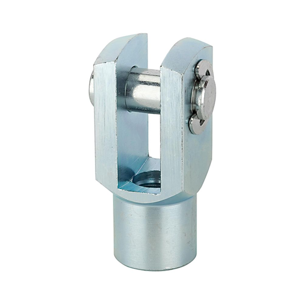 Riegler 115811.Fork head, »Y«, Piston rod thread M16x1.5