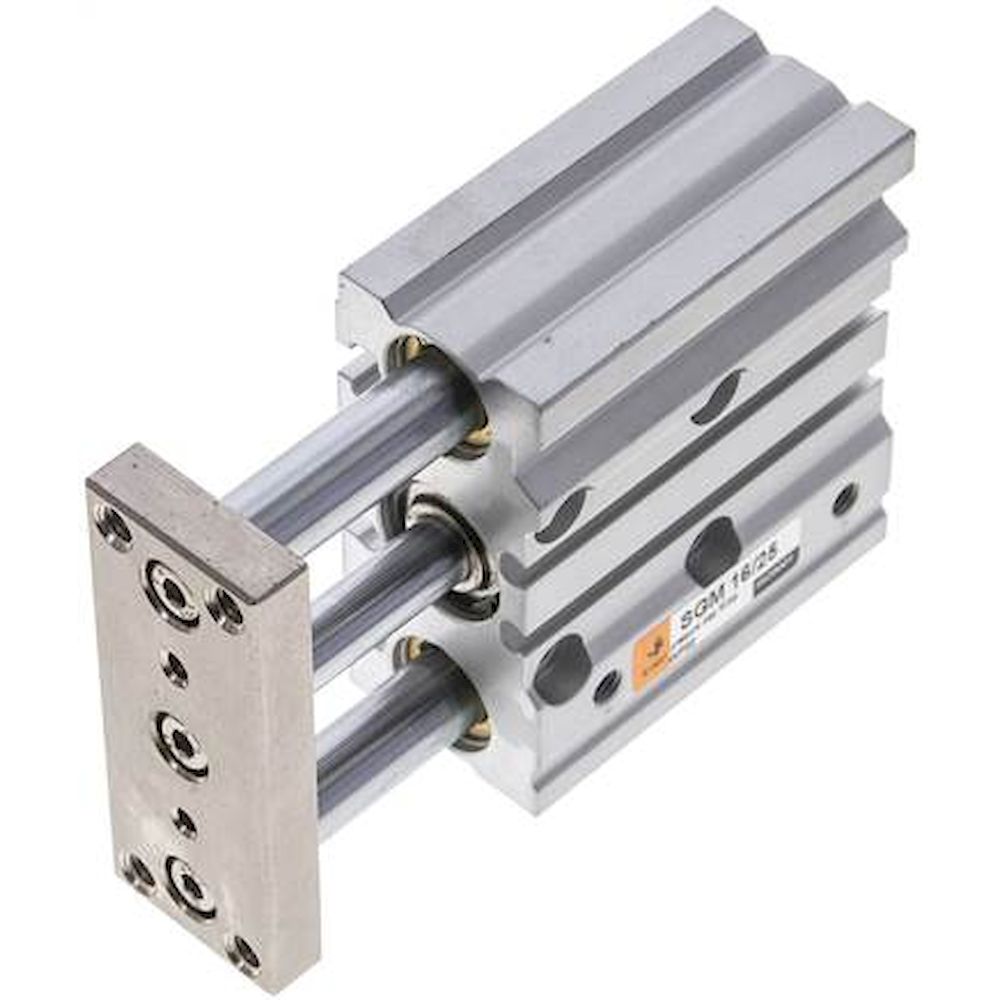EMC SGM 16/25. Guide cylinder, with slide bearing, pistons 16mm, stroke 25mm