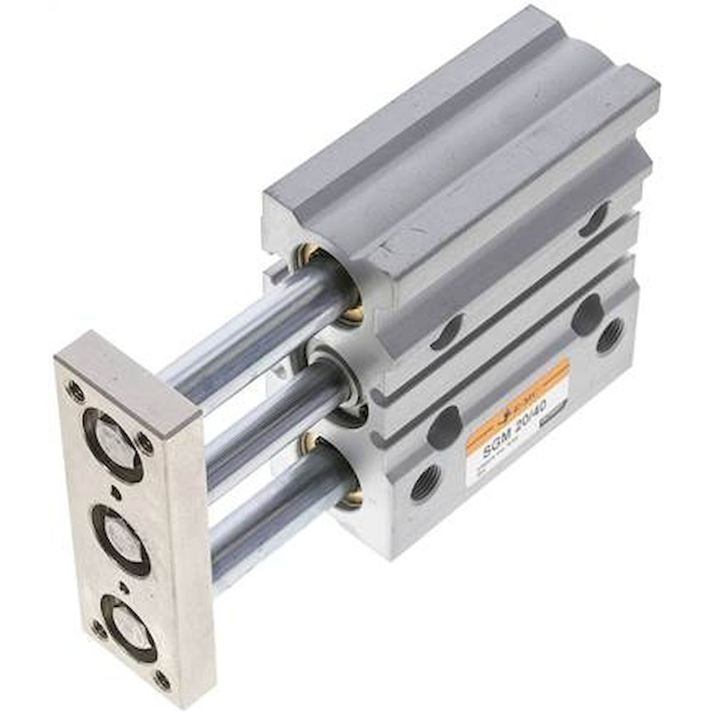 EMC SGM 20/40. Führungszylinder, mit Gleitlager, Kolben 20mm,Hub 40mm