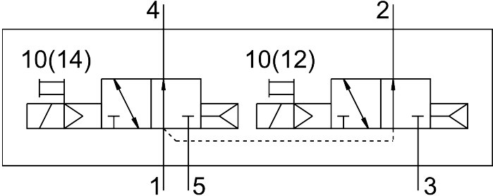 Magnetventil VUVG-L10-T32U-AT-Q4-U-1S2L - Festo 589308