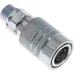 Steckkupplung ISO7241-1A, Muffe Baugr.2T, 10 S (M18x1,5)