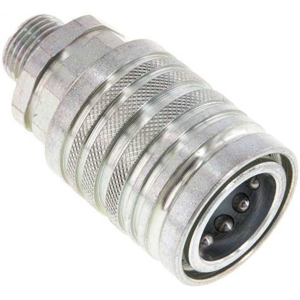 Steckkupplung ISO7241-1A, Muffe Baugr.3, 10 S (M18x1,5)