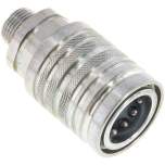 Steckkupplung ISO7241-1A, Muffe Baugr.3, 10 S (M18x1,5)