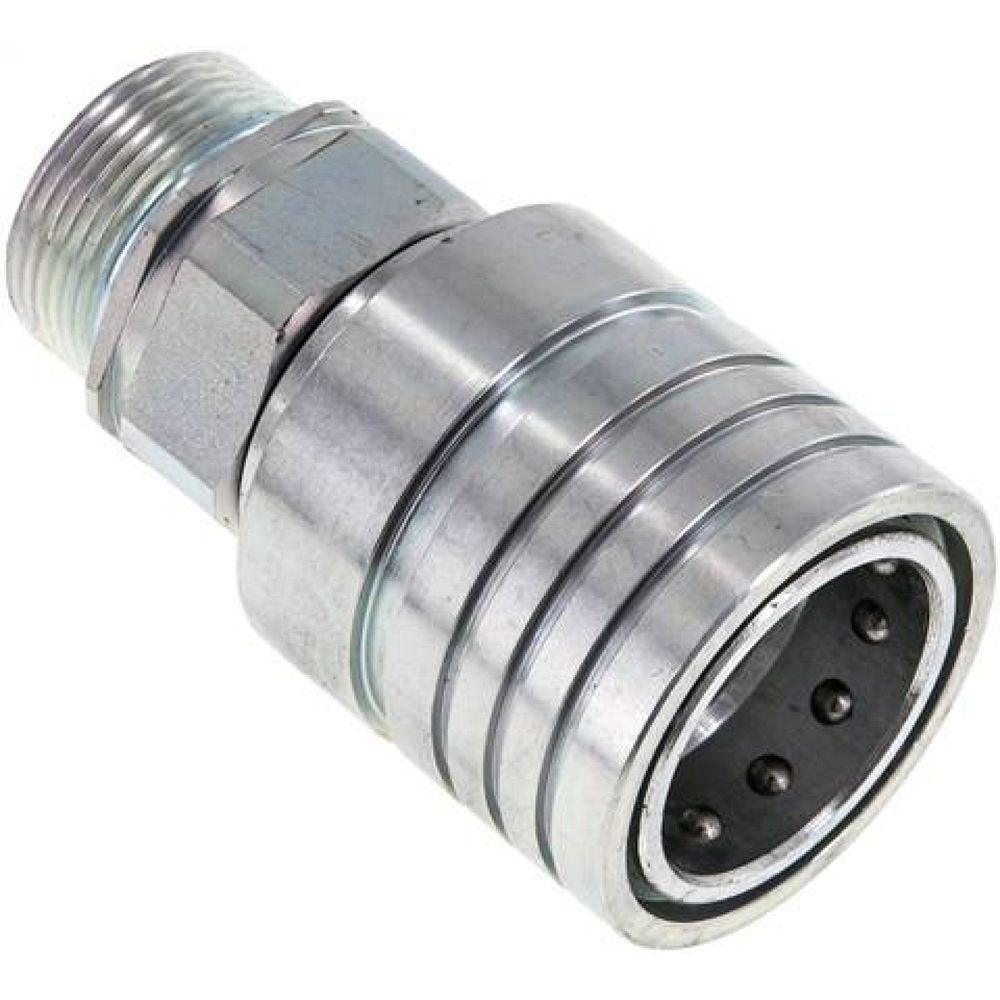 Steckkupplung ISO7241-1A, Muffe Baugr.6, 25 S (M36x2)