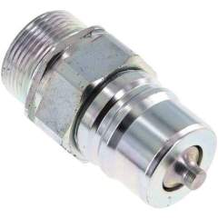 Steckkupplung ISO7241-1A, Stecker Baugr.6, 25 S (M36x2)