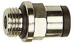 Riegler 108561.Straight push-in fitting »click-clock« G 1/4 o., hose exterior Ø8