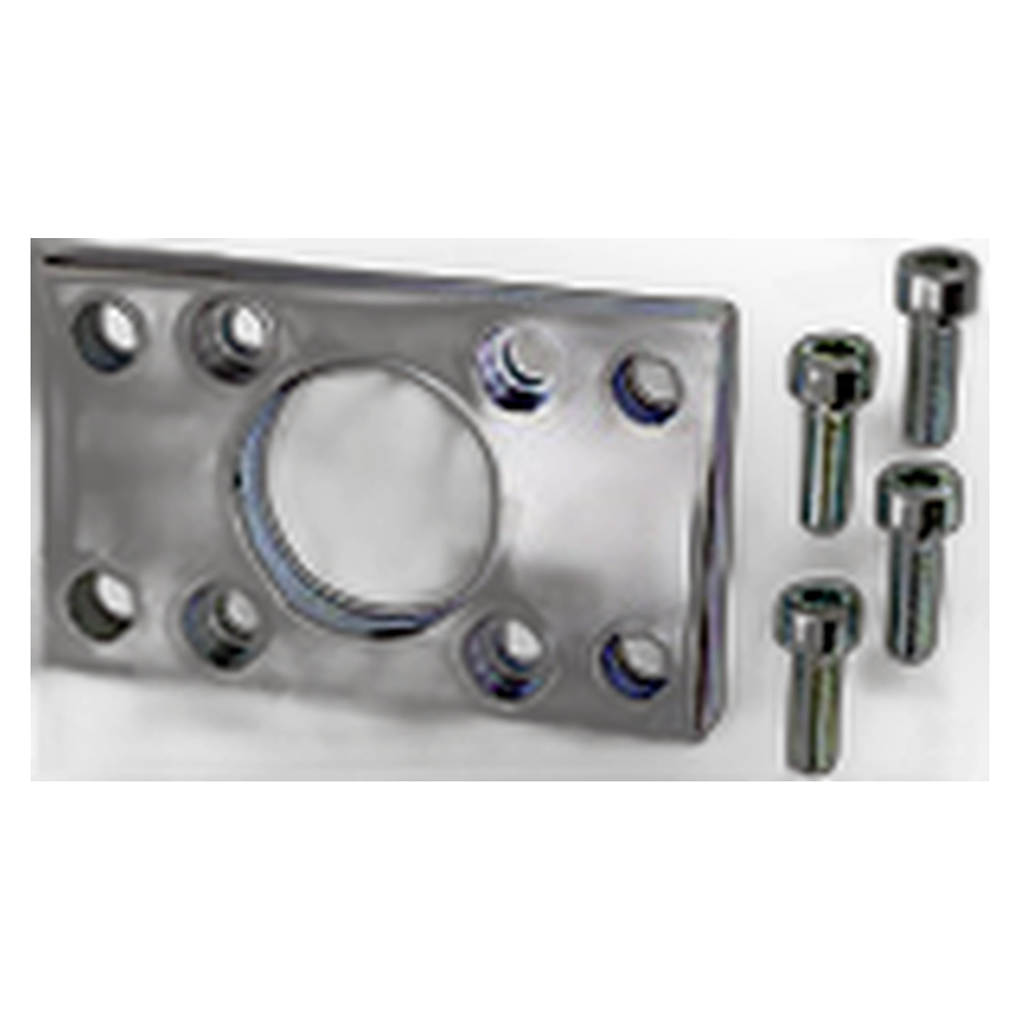 Front or floor flange, ISO 15552, ISO 21287, Piston Ø 80 - Riegler 106163