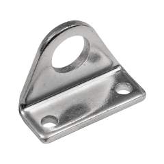 Riegler 156763.Foot fastening, ISO6432, Piston Ø 8-10, galvanised steel, 1 piece