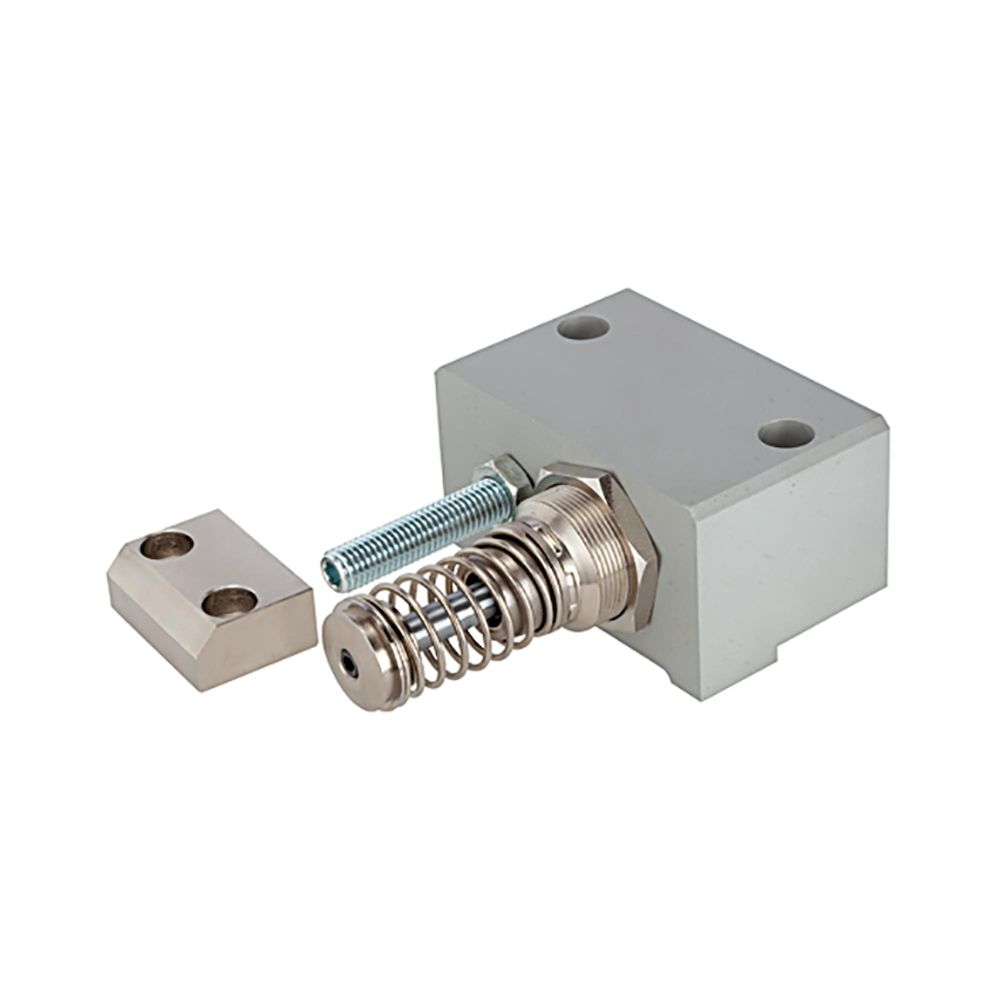 Riegler 106378.Adjustable end position for piston rod-free cylinder, Piston Ø 16