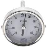 Wika TWT 266363 ES Bimetallthermometer, waagerecht D63/-20 bis +60°C/63mm