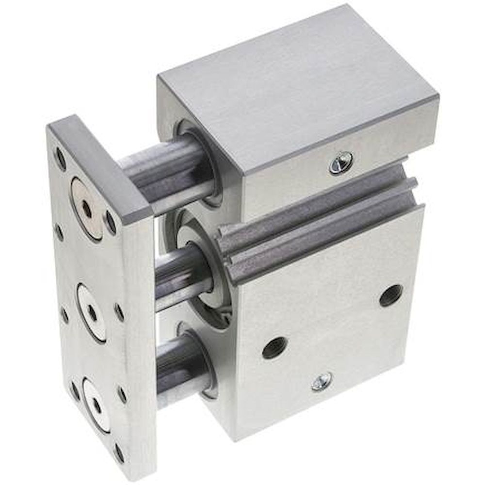 Guide cylinder, with slide bearing, pistons 40mm,stroke 25mm