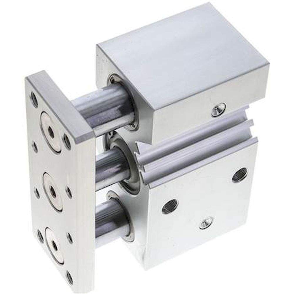 Guide cylinder, with ball bushing, pistons 32mm,stroke 25mm