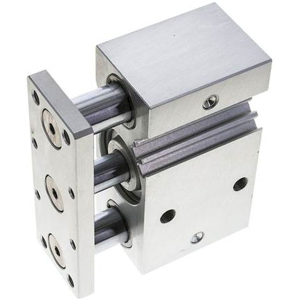 Guide cylinder, with ball bushing, pistons 40mm,stroke 25mm