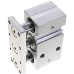 Guide cylinder, with ball bushing, pistons 50mm,stroke 25mm