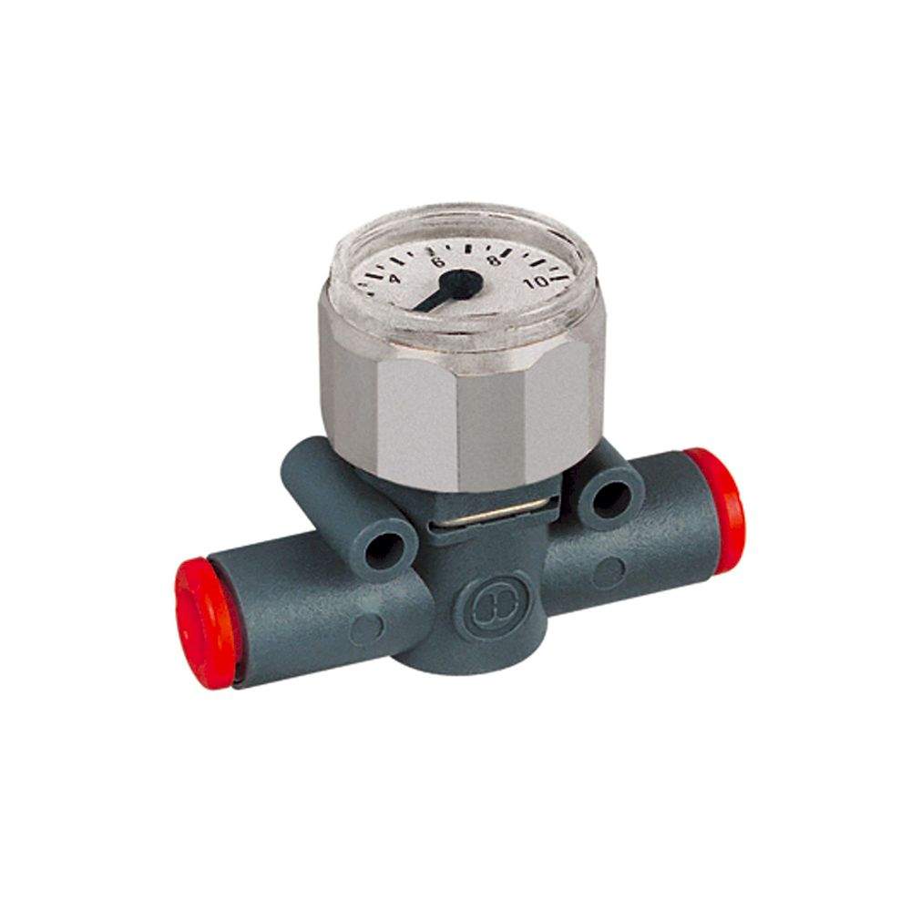 Riegler 106753.Pressure gauge »lineonline«, Hose - hose, for hose Ø 4 mm