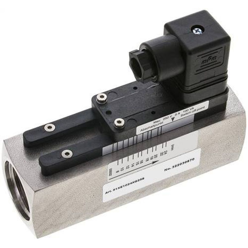 DWV 10-24 ES Durchflusswächter G 1", 8-24 l/min, 1.4571