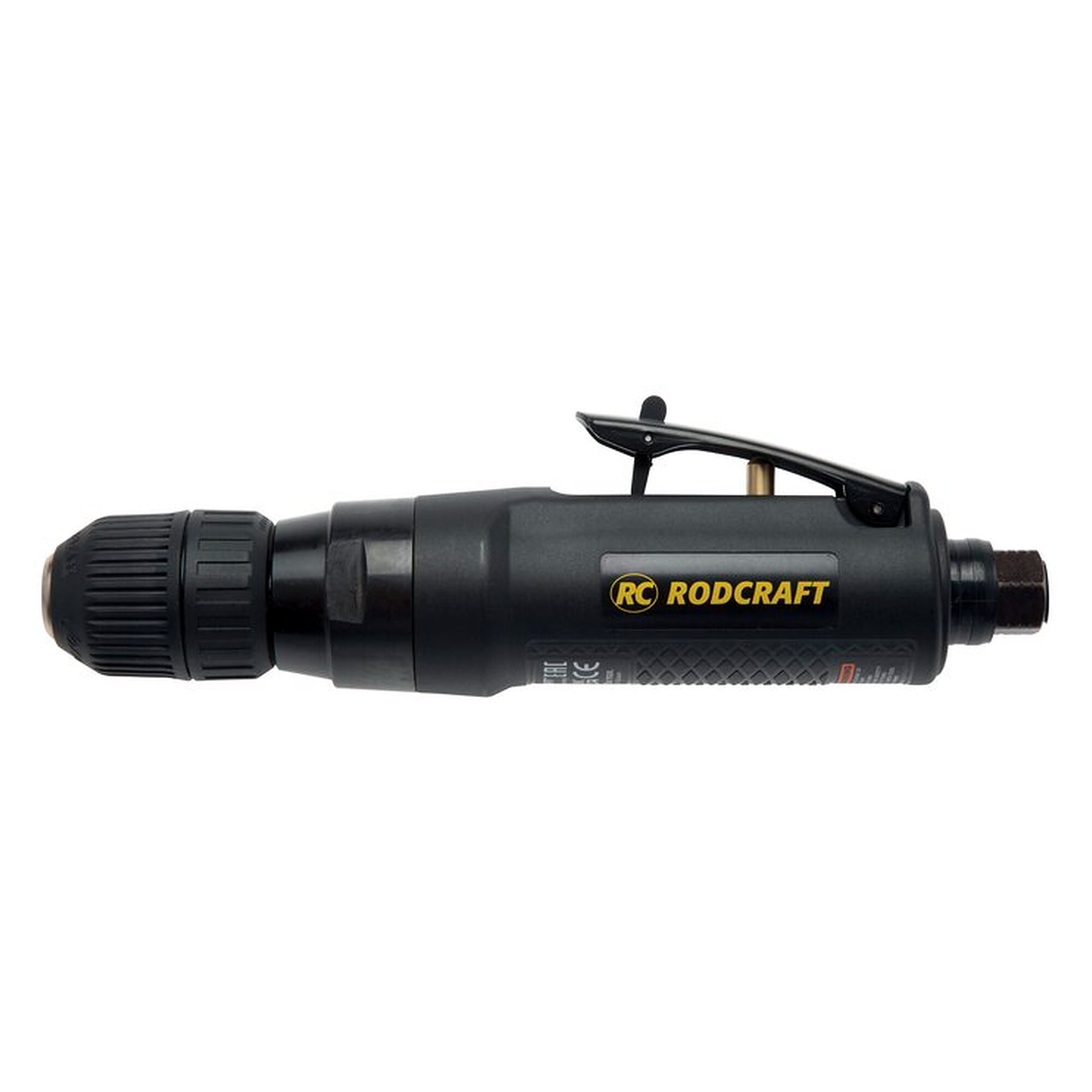 Pneumatic in-line drill, drill diameter 1 - 10mm, 500W, Rp 1/4"
