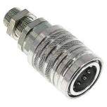 Schott-Steckkupplung ISO7241-1A, Muffe Baugr.3, 12 L (M18x1,5)