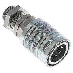 Schott-Steckkupplung ISO7241-1A, Muffe Baugr.3, 15 L (M22x1,5)