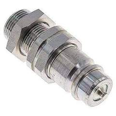Schott-Steckkupplung ISO7241-1A, Stecker Baugr.3, 15 L (M22x1,5)