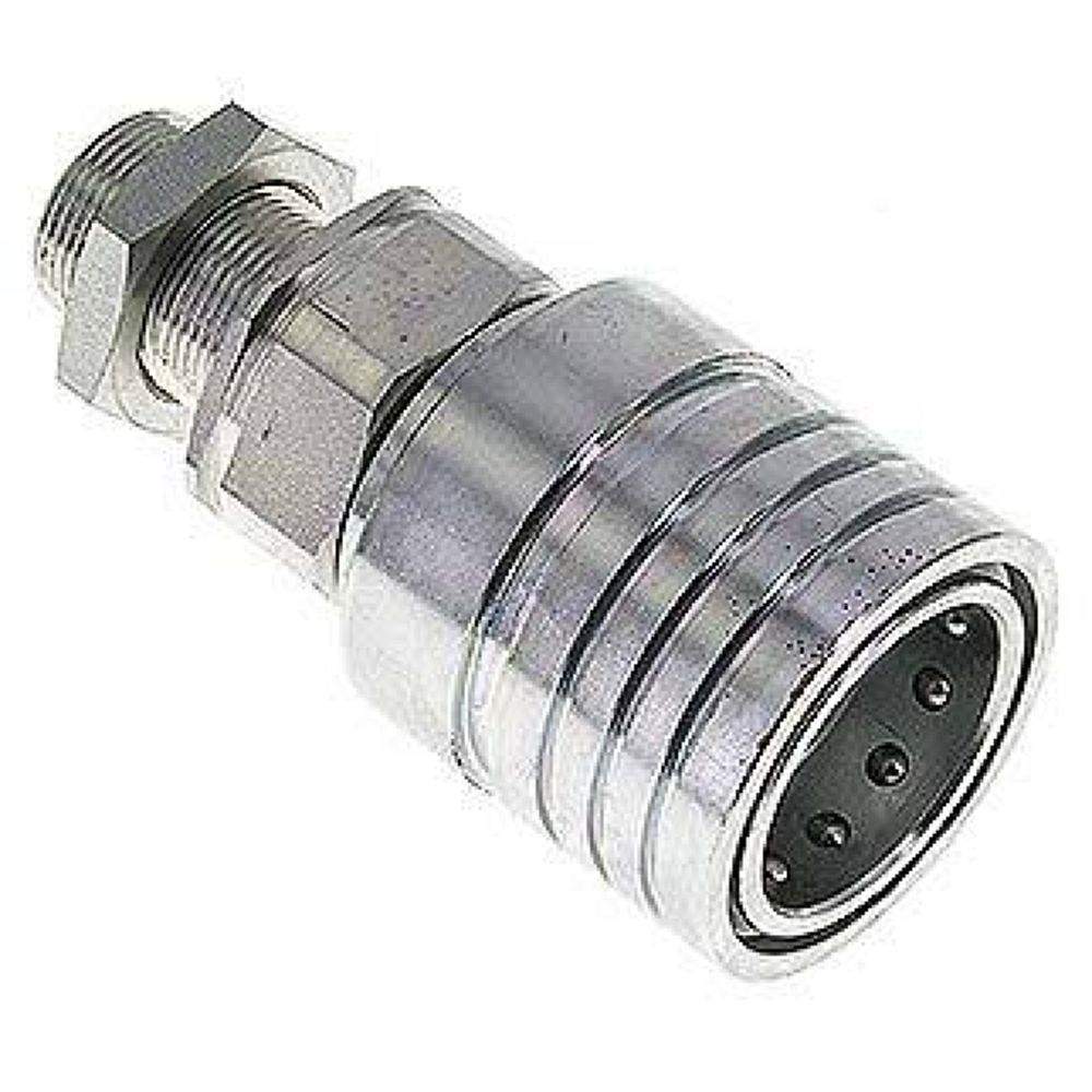 Schott-Steckkupplung ISO7241-1A, Muffe Baugr.6, 18 L (M26x1,5)