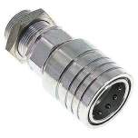 Schott-Steckkupplung ISO7241-1A, Muffe Baugr.6, 28 L (M36x2)