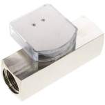 DMV 10-90 MSV Durchflussmesser G 1" (IG), 30-90 l/min, Messing vernickelt