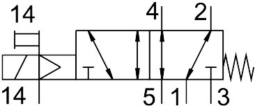 Magnetventil VSVA-B-M52-MZT-D2-F8 - Festo 8033761