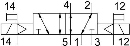 Magnetventil VSVA-B-B52-ZD-D2-F8 - Festo 8198601