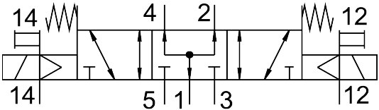 Magnetventil VSVA-B-P53U-ZT-D2-F8 - Festo 8033764