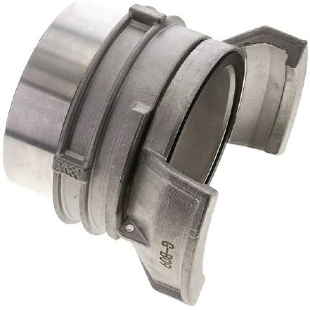 Guillemin-Kupplung G 3" (IG), Edelstahl, mit Verriegelung