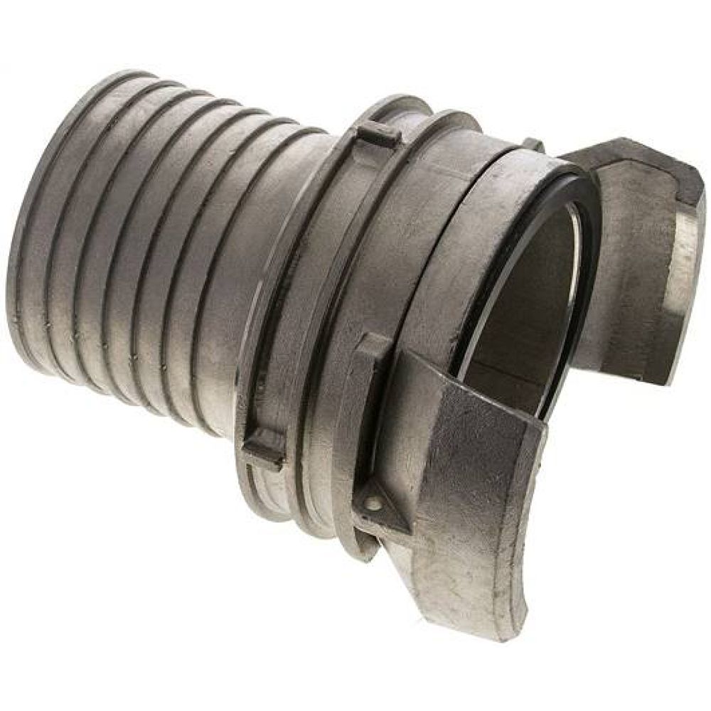 Guillemin-Kupplung, Tülle 80 mm, Edelstahl, mit Verriegelung