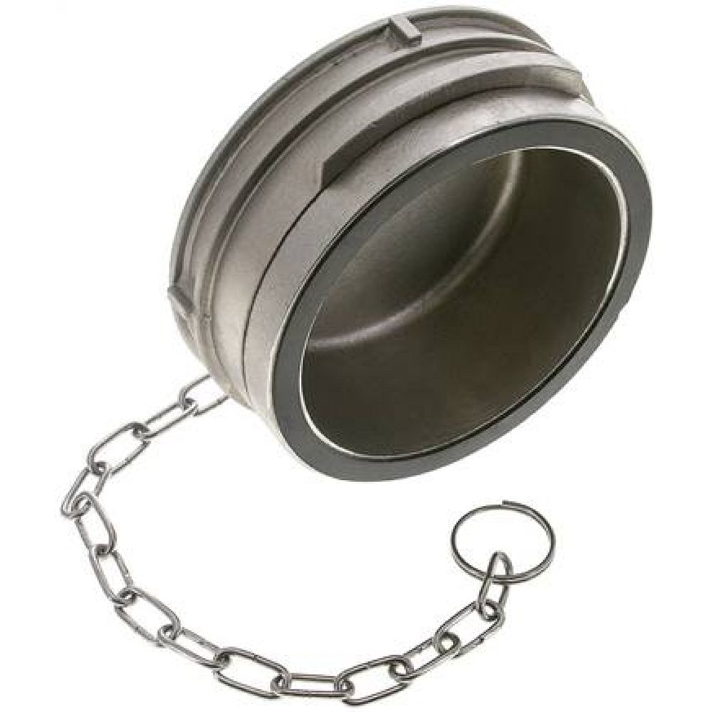 Guillemin-Verschluss mit Verriegelung, Edelstahl, 4" (Dichtfläche 121 mm)