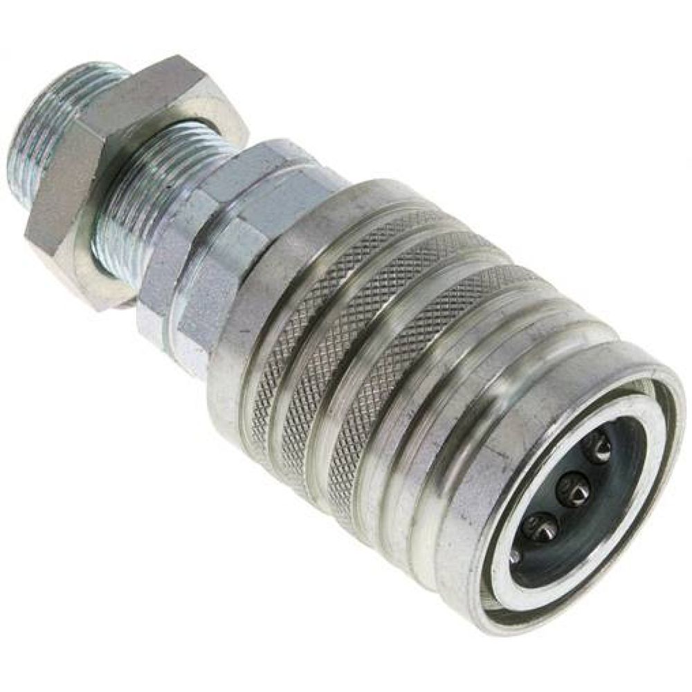 Schott-Steckkupplung ISO7241-1A, Muffe Baugr.3, 14 S (M22x1,5)