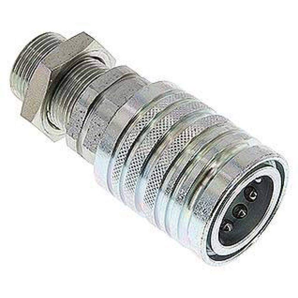 Schott-Steckkupplung ISO7241-1A, Muffe Baugr.3, 16 S (M24x1,5)