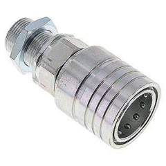 Schott-Steckkupplung ISO7241-1A, Muffe Baugr.6, 20 S (M30x2)