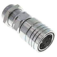 Schott-Steckkupplung ISO7241-1A, Muffe Baugr.6, 30 S (M42x2)