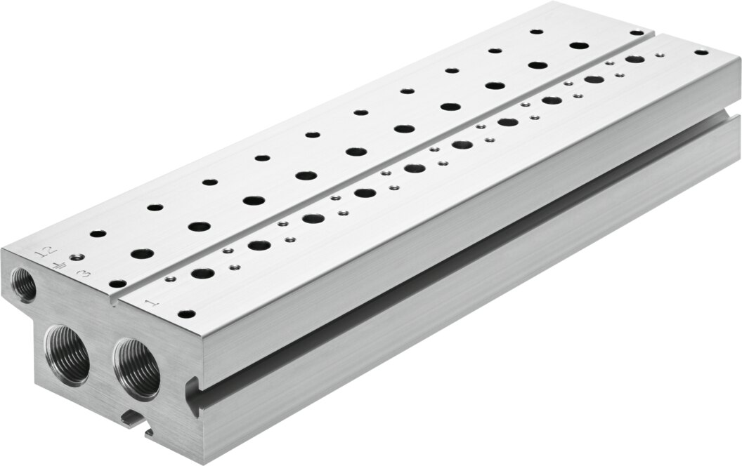 Anschlussblock VABM-B10-25E-N12-4-P3 - Festo 8026290