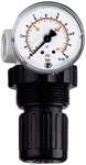 Riegler 101466.Pressure relief valve, incl. pressure gauge, G 1/4, 0.5 - 10 bar