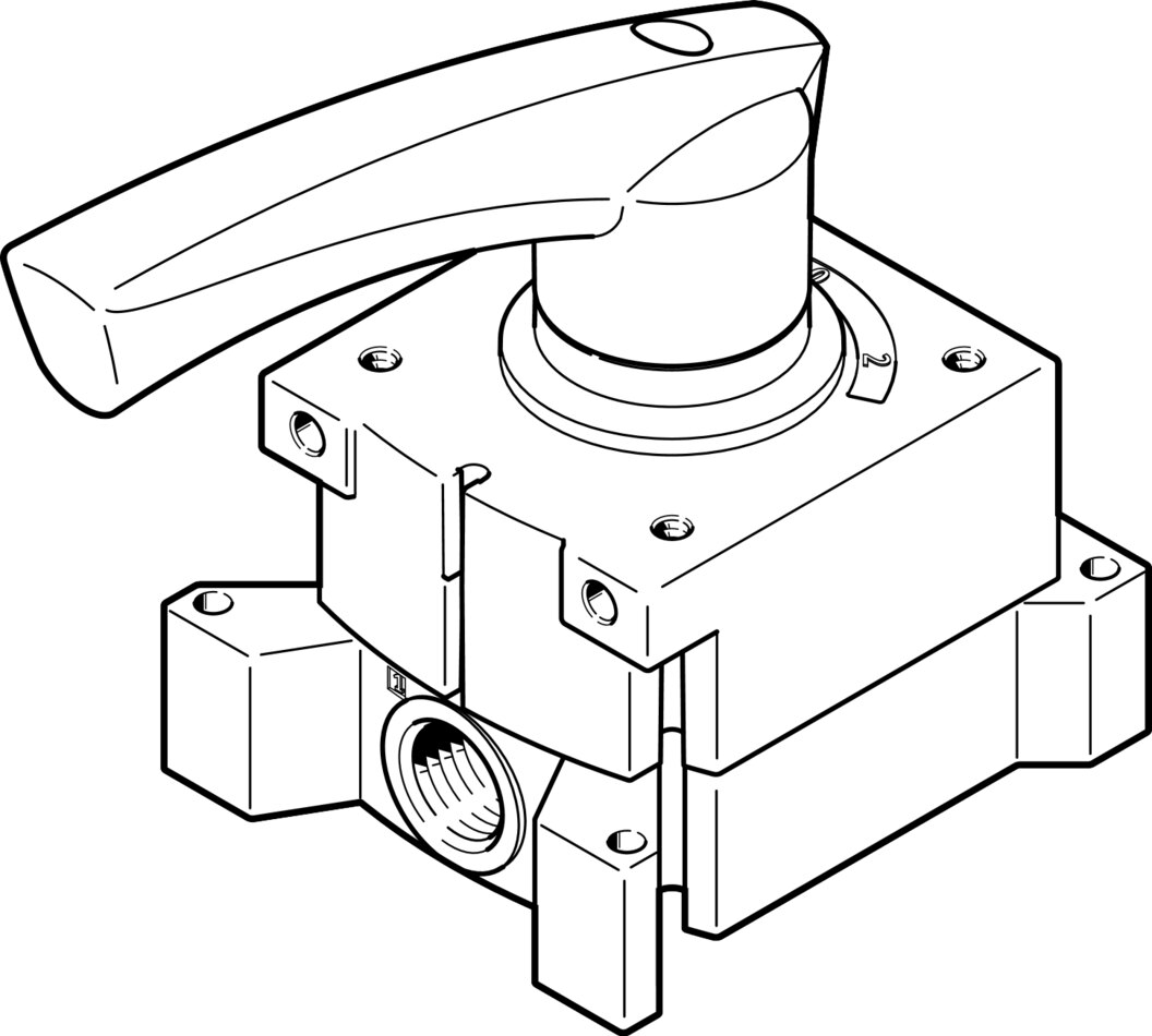 Steuerschieber VHER-H-B43C-N12 - Festo 3192085