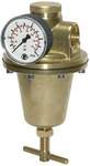 Riegler 101312.Pressure regulator for water, pressure gauge, G 1, 0.5 - 10 bar