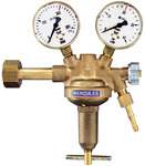 Riegler 101279.Flange pressure controller 200 bar, Argon/Helium, 0 - 10 bar