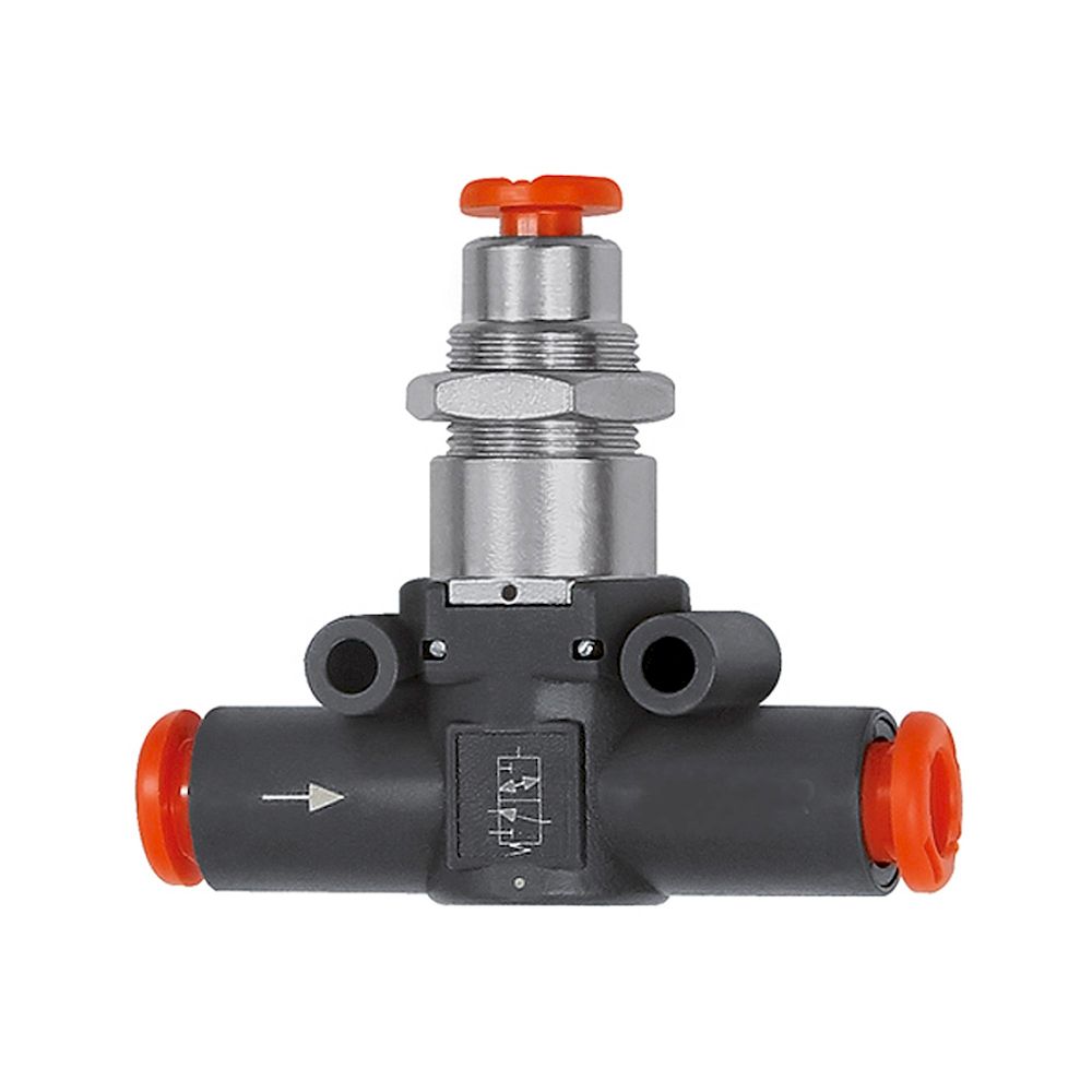 Riegler 106790.3/2-way valve, pneumatically »lineonline«, NC, hose-hose, hose Ø6