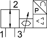 Proportional-Druckregelventil VEAA-B-3-D9-F-V2-1R1 - Festo 8153643