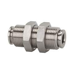 Riegler 110430.Straight push-in bulkhead connector, M20x1, for hose exterior Ø12