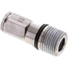 Edelstahl-Schraubkupplung, Muffe Baugr.1, G 1/4"(IG)