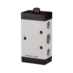 Riegler 115954. 5/2-Wegeventil, mechanisch betätigt, »M5«, Stössel, G 1/8