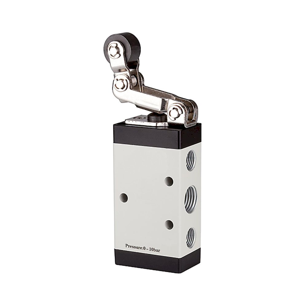 Riegler 115962. 5/2-Wegeventil, mechanisch betätigt, »M5« RH, fr. Rücklauf, G 1/8